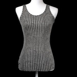 LOFT Black and White Top